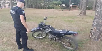 Posadas: la policía recuperó una motocicleta robada