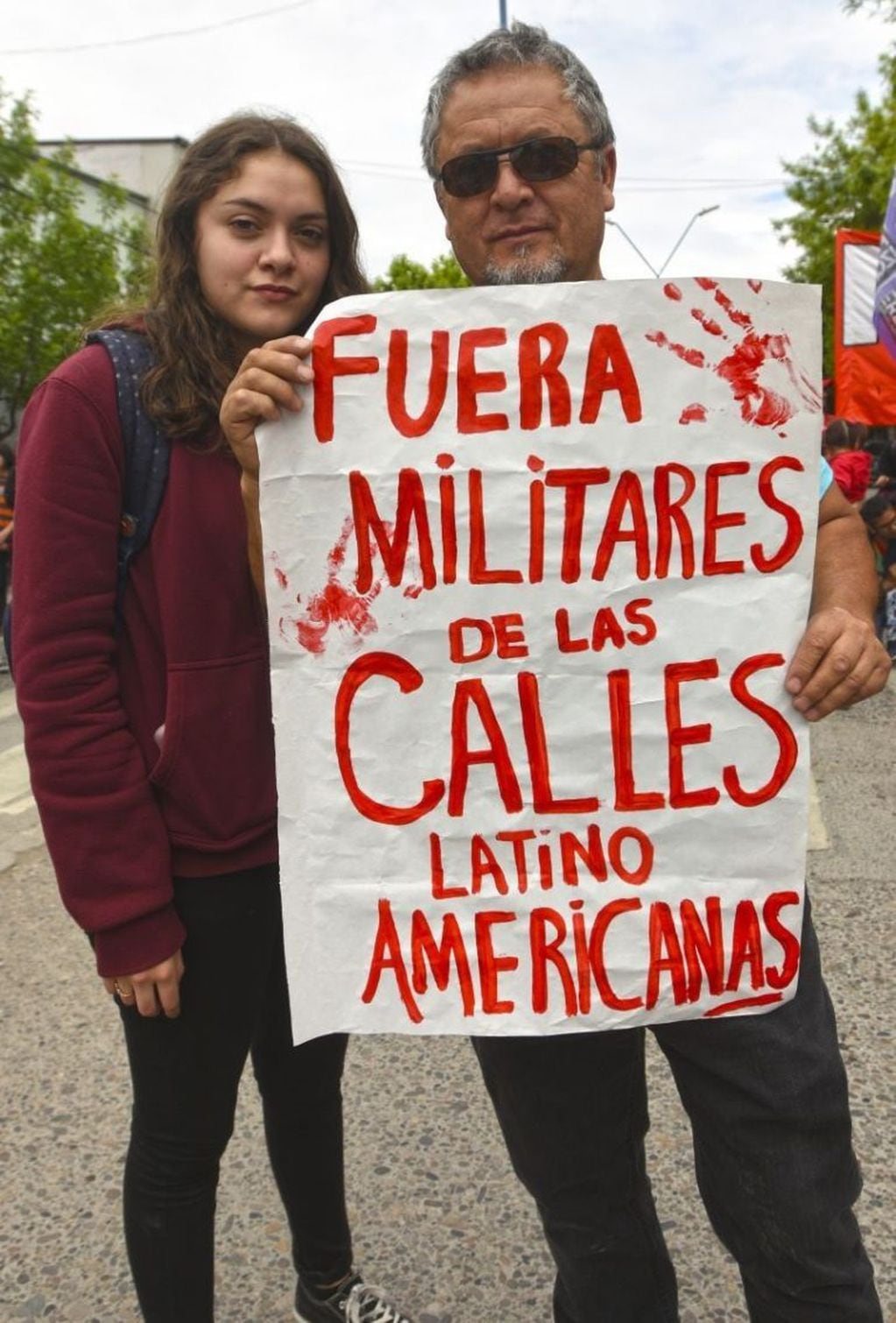 Los habitantes de la localidad apuntaron contra Sebastián Piñera, presidente de Chile (Río Negro).