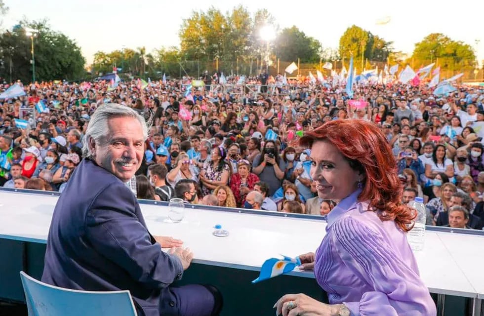 Alberto Fernández y Cristina Kirchner volverán a compartir un acto oficial luego de tres meses. Foto: Prensa Frente de Todos.