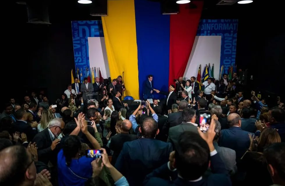 La Unión Europea sigue reconociendo a Guaidó como jefe del parlamento venezolano (EFE/ Miguel Gutiérrez)