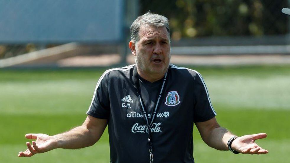 AME4747. CIUDAD DE MÉXICO (MÉXICO), 21/05/2019.- El entrenador de la selección mexicana de fútbol, el argentino Gerardo \