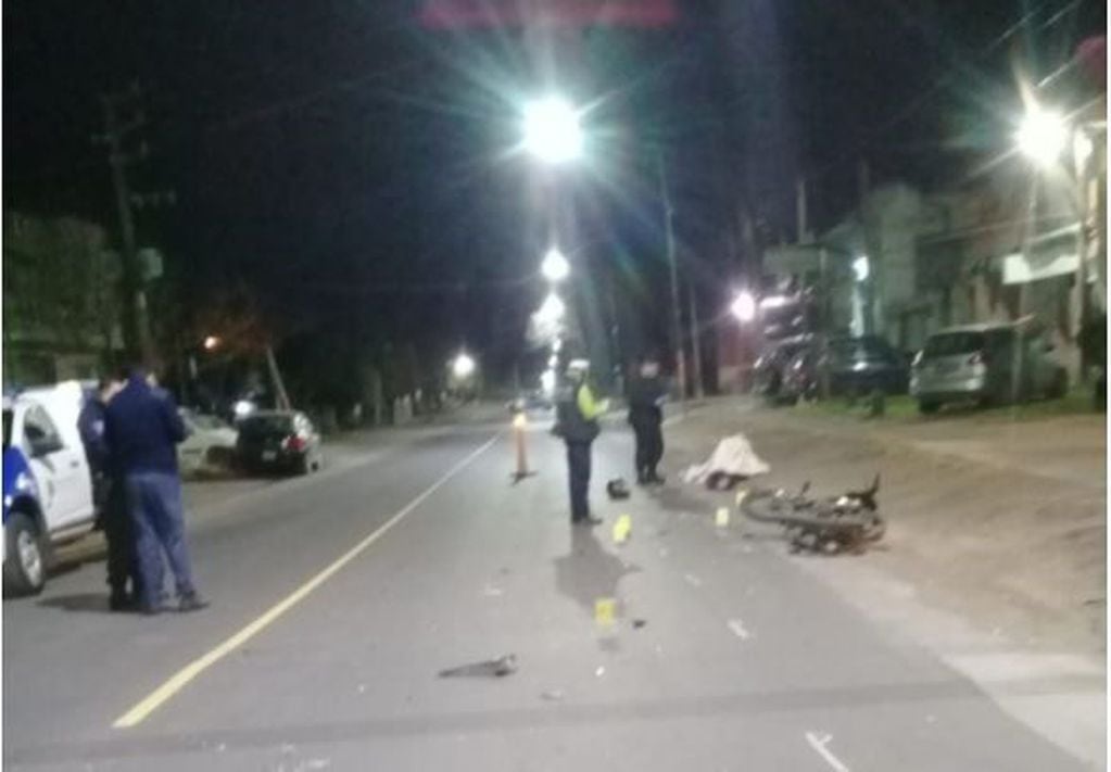 Atropelló a un motociclista en La Plata y huyó (0221)