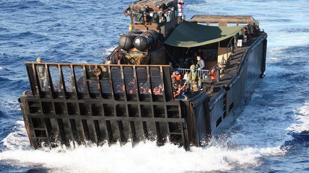 Un náufrago sobrevivió 14 horas a la deriva en el Pacífico Sur agarrado a un trozo de basura