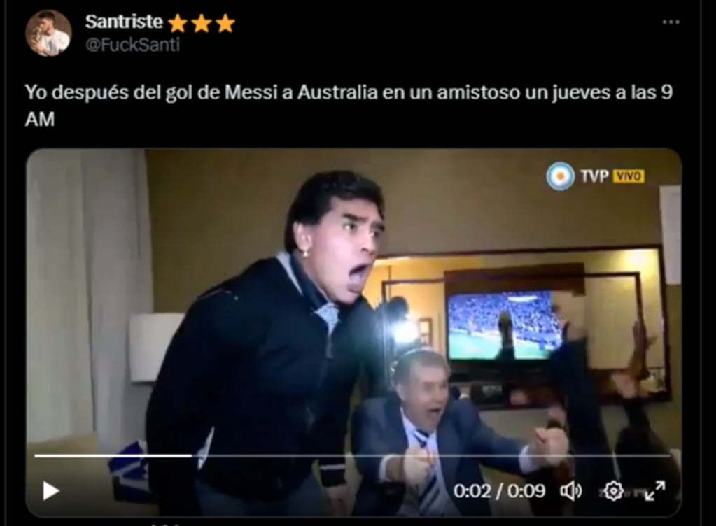 Los mejores memes del partido de la Selección Argentina contra Australia.