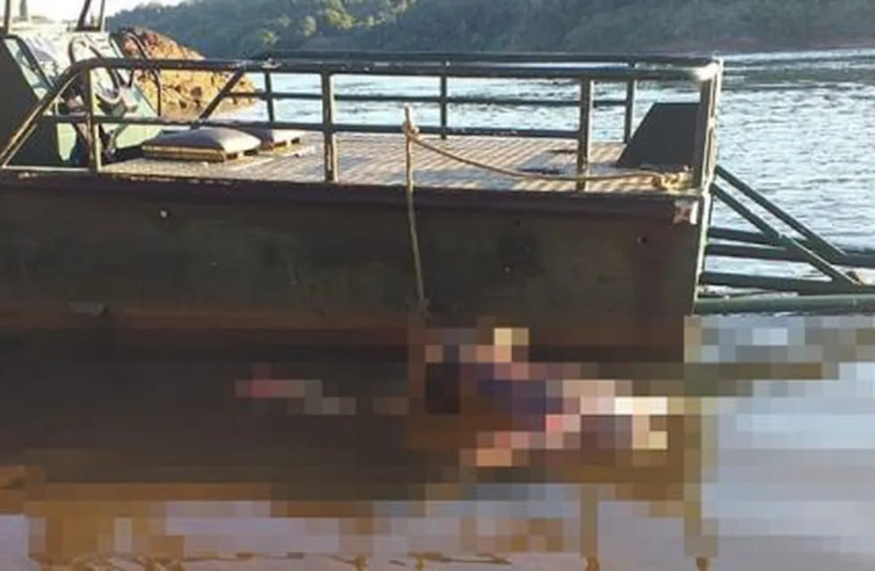 El hombre encontrado en el río pertenecería a un grupo criminal brasilero y fue asesinado