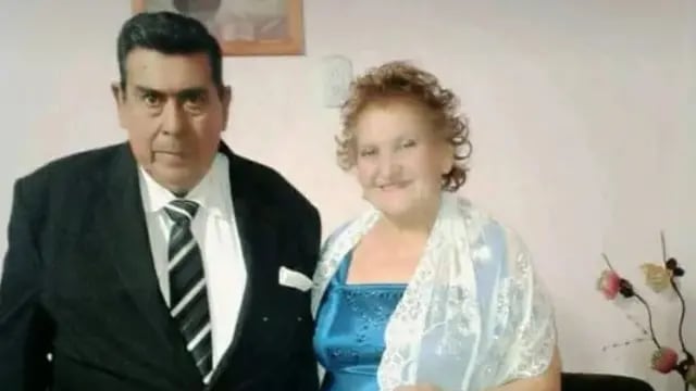 Lucía Norma Martín y su esposo