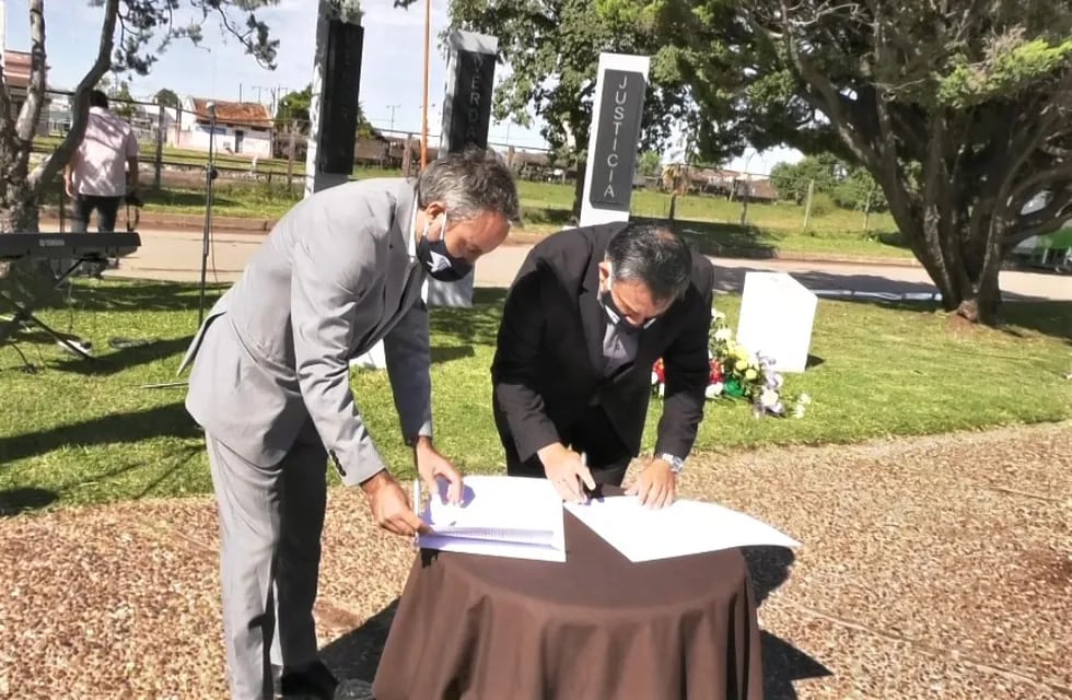 Convenio entre Municipalidad de Concepción del Uruguay y Registro Único de la verdad.