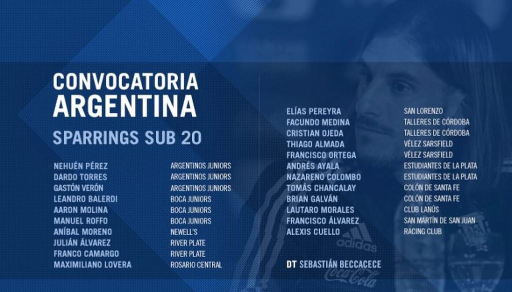 Es uno de los seleccionados para la convocatoria argentina.