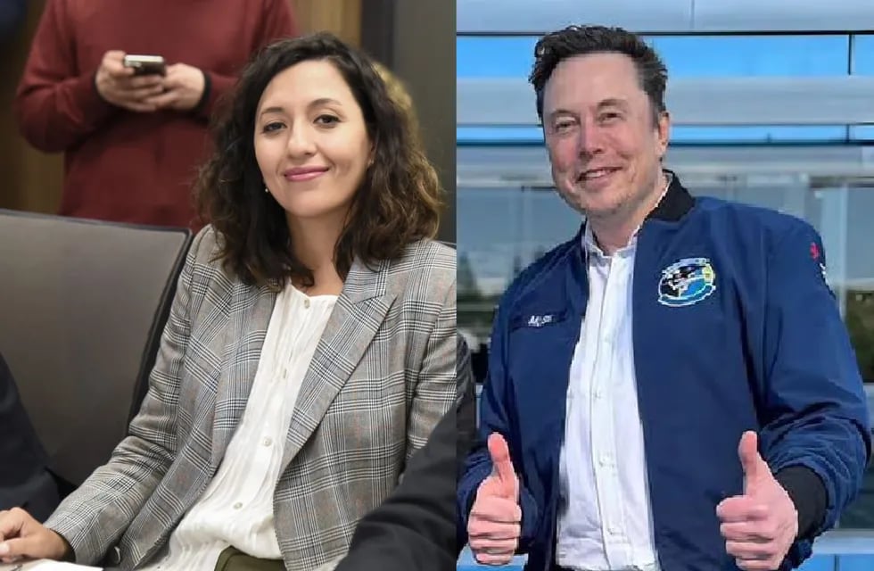 “Hay empresarios multimillonarios desesperados por venir a llevarse el litio de nuestro país" dijo la diputada Leila Chaher. A la derecha, el magnate Elon Musk, director general de Tesla y SpaceX.