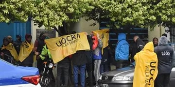 Protestas en Uocra Villa María