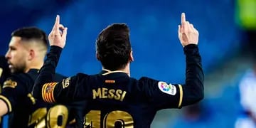 Lionel Messi festejo de gol