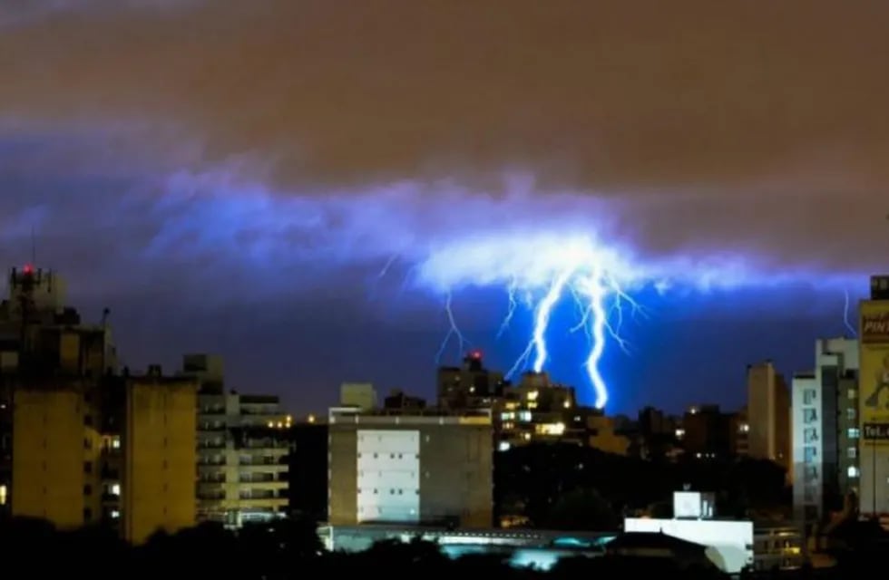 Alerta meteorológica por tormentas fuertes para Rosario
