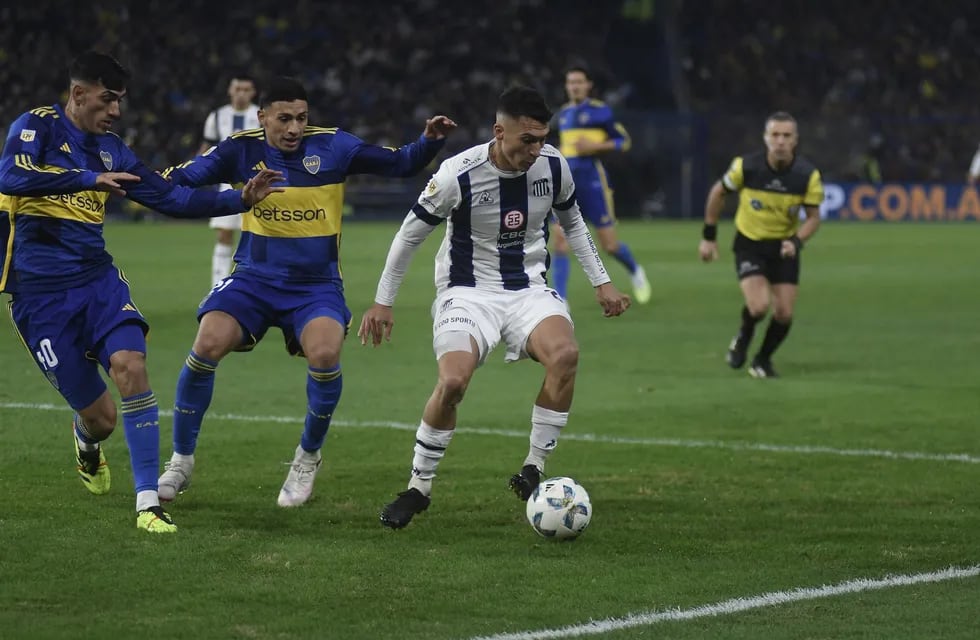 Crack. Rubén Botta mostró pinceladas en el empate de Talleres ante Boca.