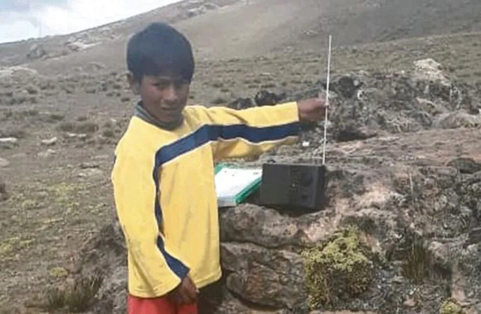 Lizardo Aroquipa Luque, un estudiante de Perú.