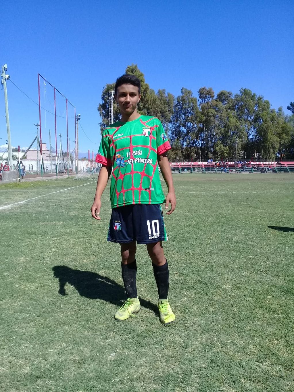 Matías, la joya de Beltrán que deja Maipú para “romperla” y jugar al fútbol en Lanús