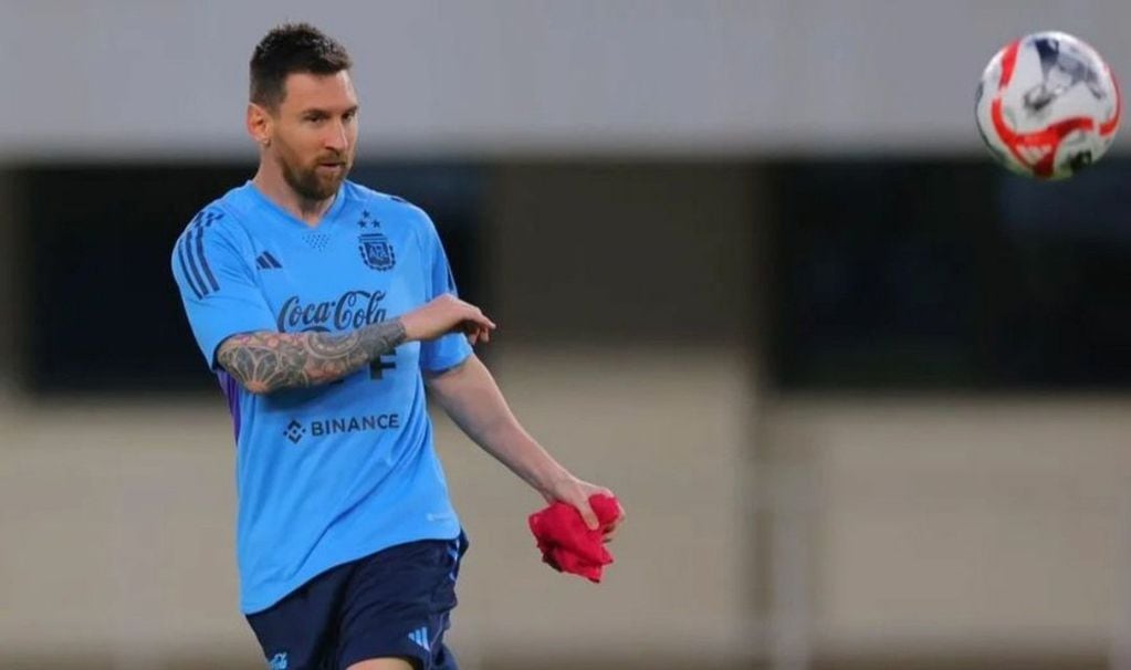 Messi jugará un par de amistosos con la selección antes de irse a la MLS (Foto: Prensa Argentina).