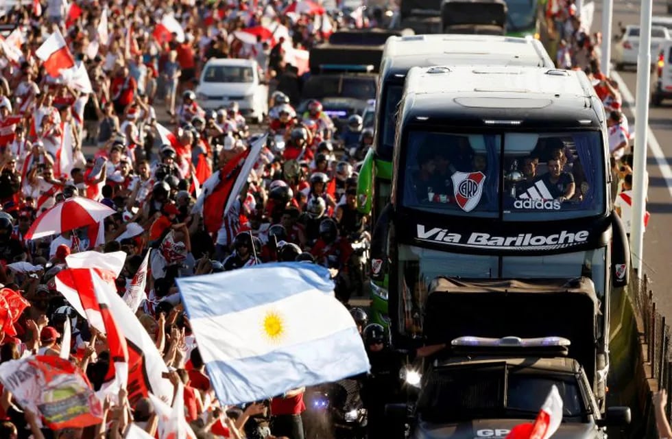 Hinchada de River Plate (Reuters)