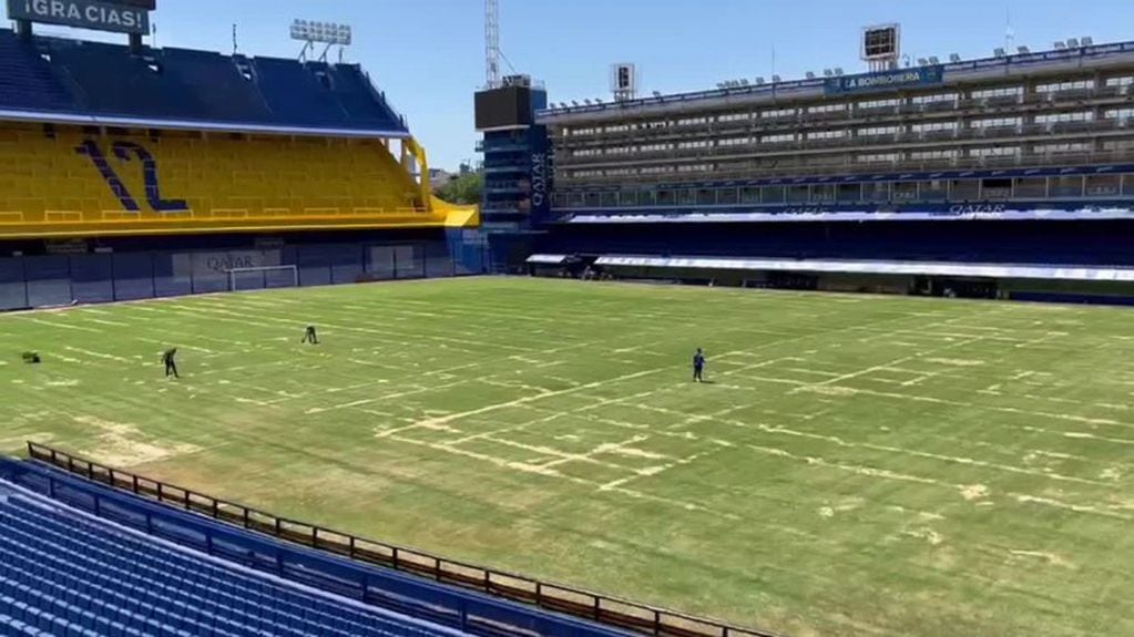 Boca no jugará de local en la Bombonera en las próximas fechas tras el pésimo estado del campo de juego.