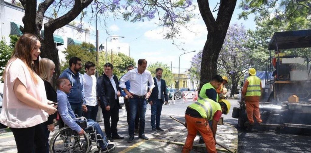 Obras de Pavimentación en La Plata.