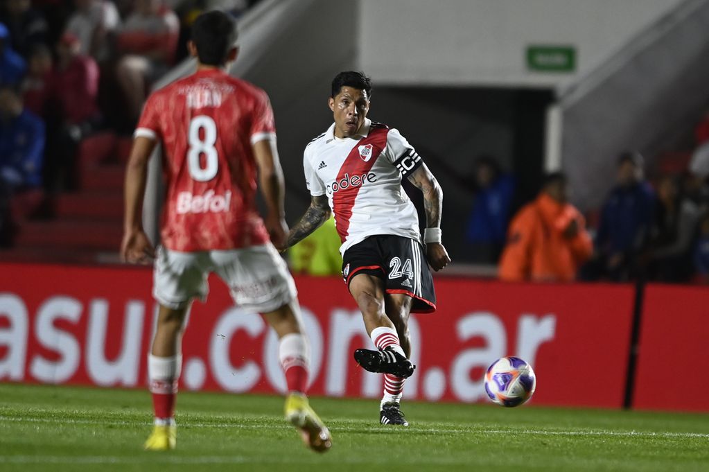 El Millonario supera por dos goles en su visita al Bicho en la Paternal. (Prensa River)