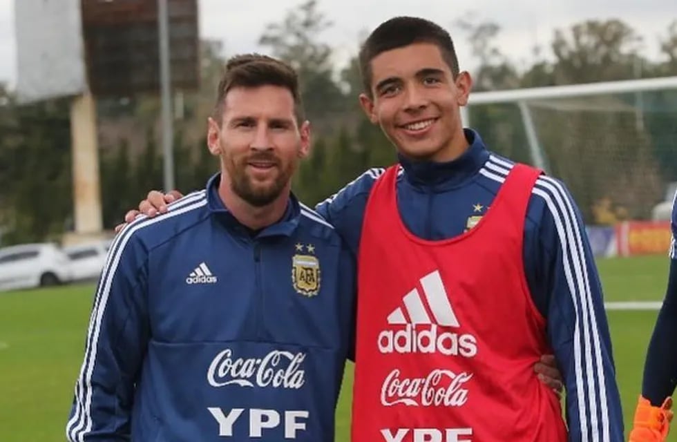 Juan Sforza y Lionel Messi
