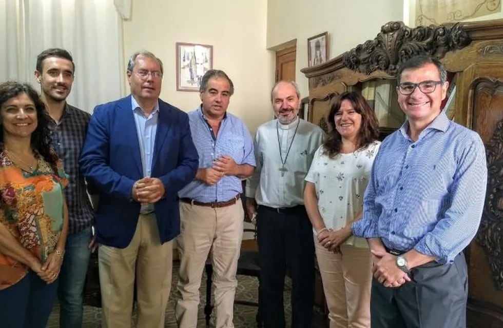 El obispo de La Rioja recibió a Legisladores de Cambiemos- Fuerza Cívica Riojana
