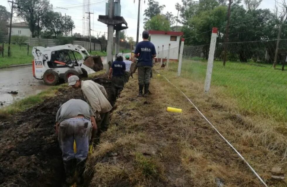 Arrancaron los trabajos para el gasoducto en Curuzú Cuatiá.