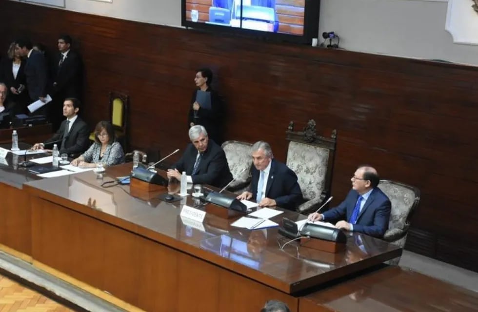 Mensaje del gobernador Morales en la Legislatura de Jujuy