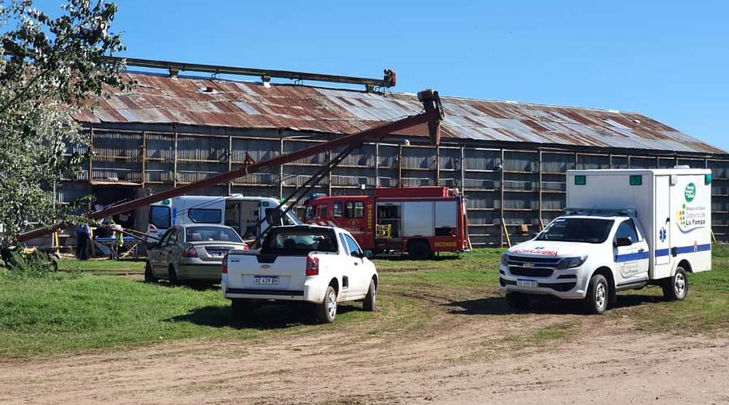 La planta cerealera de Dorila en la que ocurrió el accidente