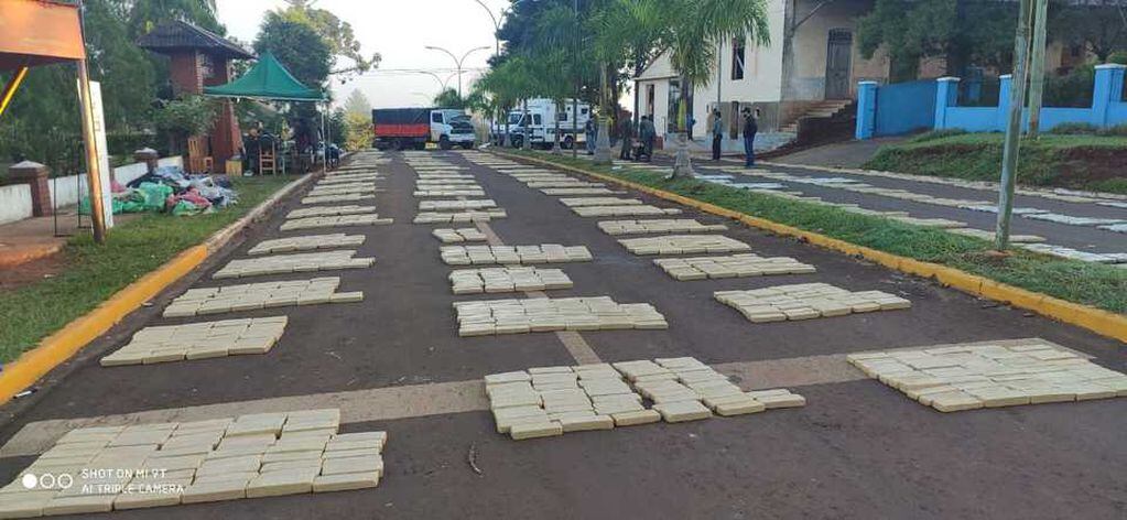 Desbaratan cargamento de cuatro toneladas y media de marihuana en San Ignacio