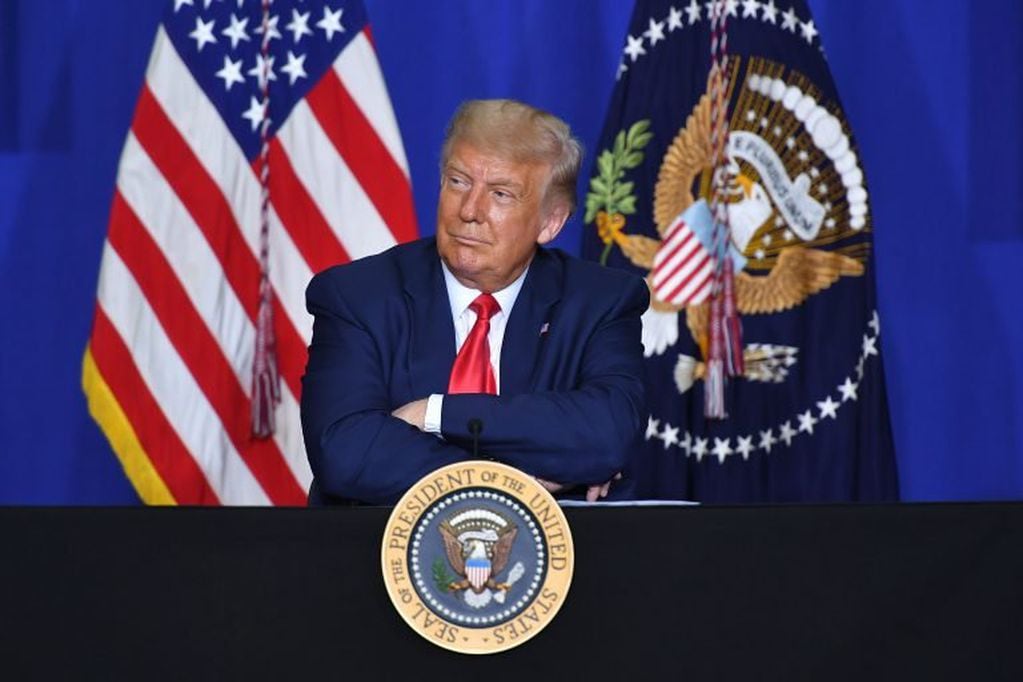 Donald Trump. (Photo by MANDEL NGAN / AFP)