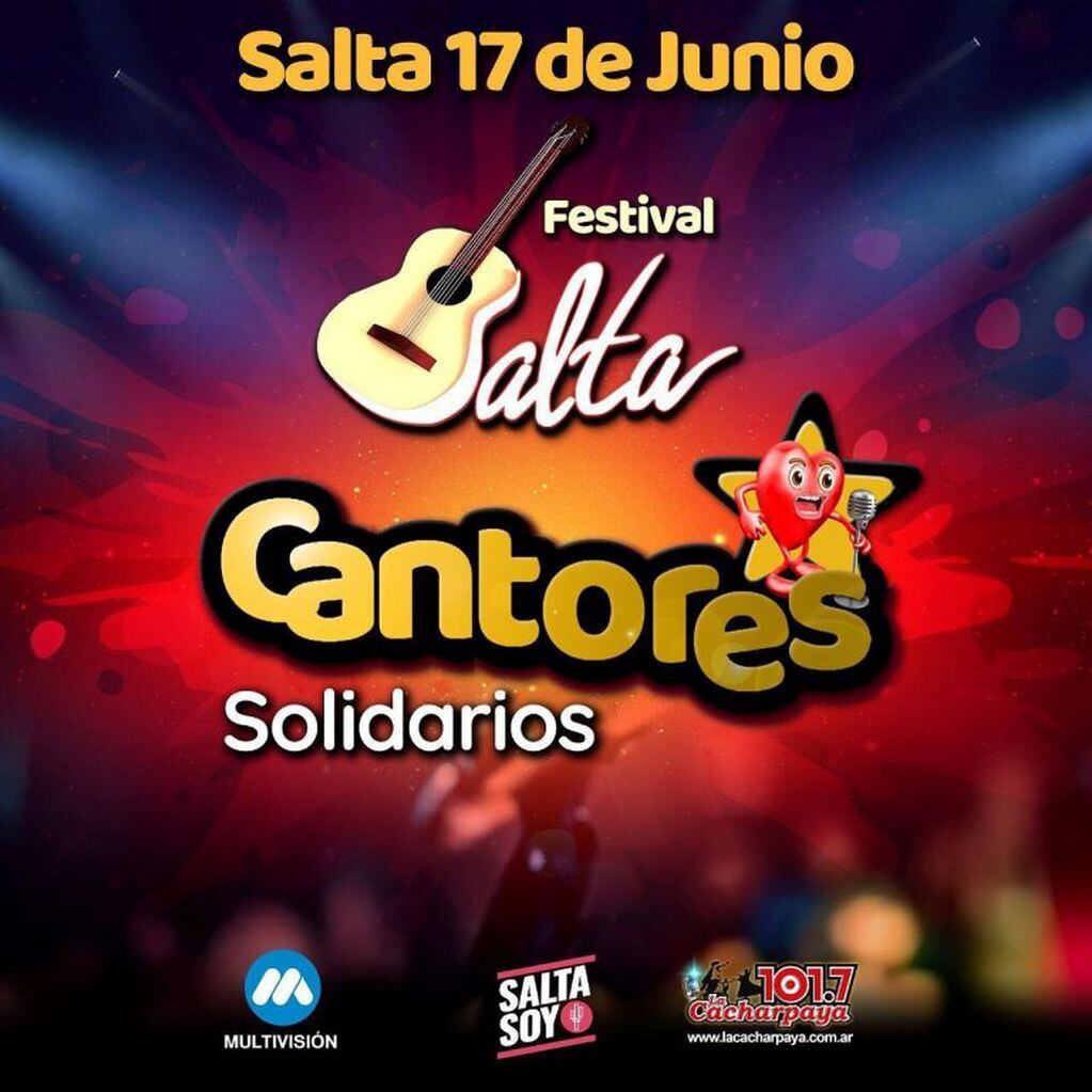 Llega el Festival Salta con Cantores Solidarios (Facebook Festival Salta)