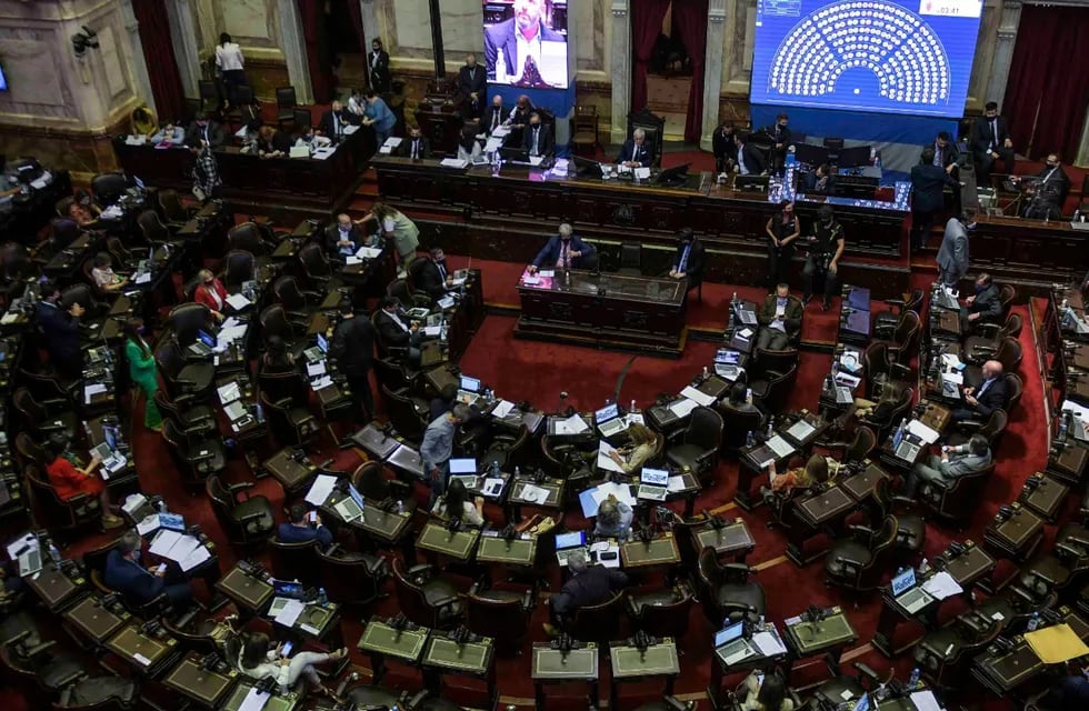 Diputados debate el Impuesto a la Riqueza. (Foto: Federico López Claro)