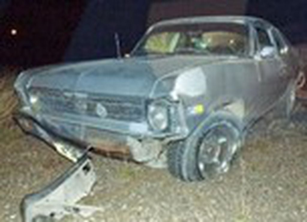 El Chevrolet golpeó a la persona que falleció.