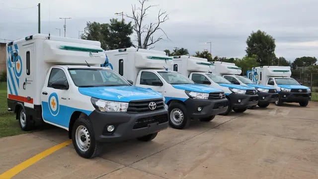 Nuevas ambulancias en Jujuy