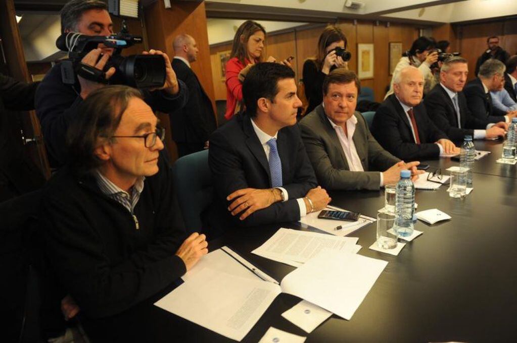 Reunión de gobernadores del PJ. (Federico López Claro)