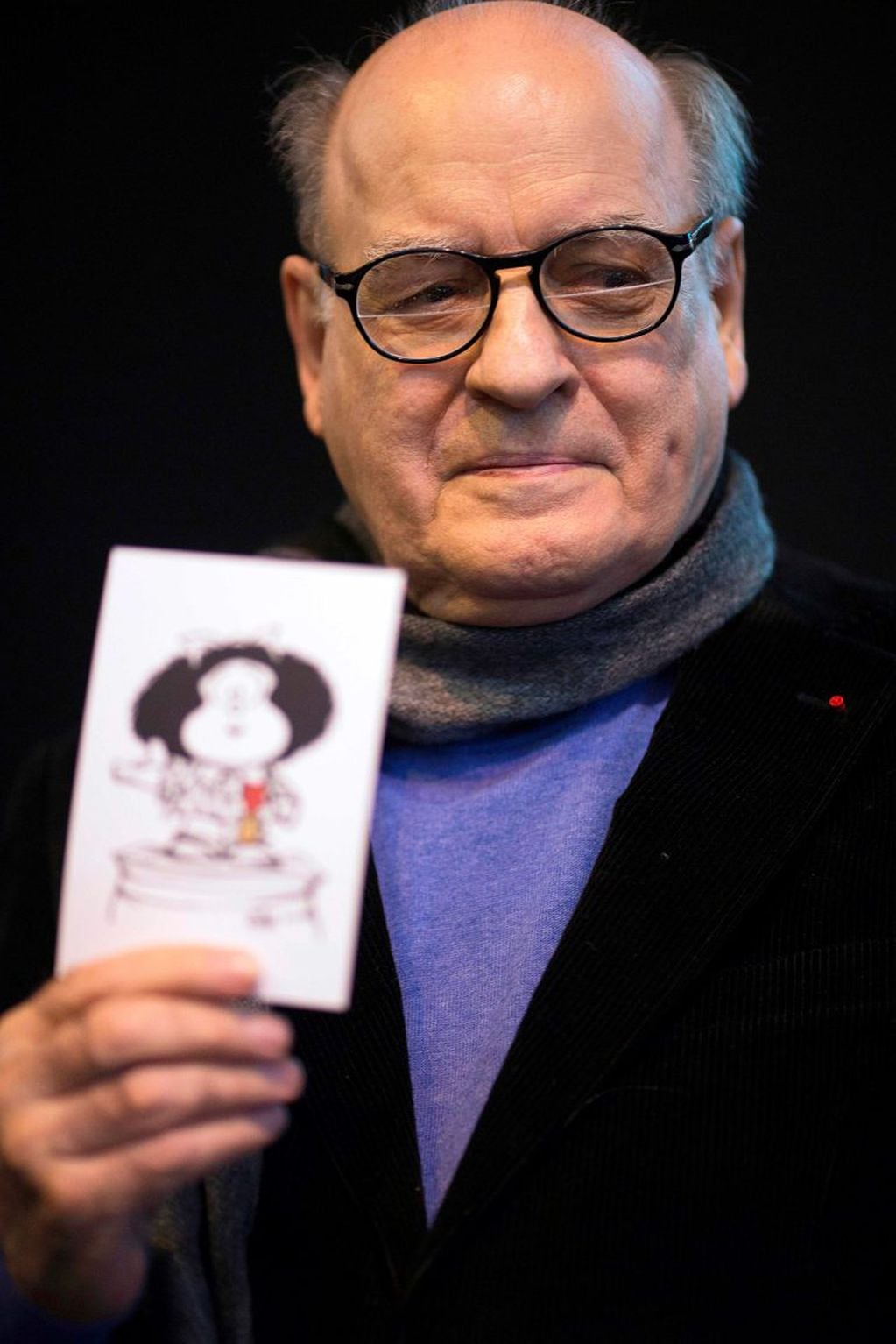 Quino, creador de Mafalda (Foto: AFP)