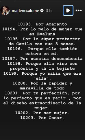 La reacción de Marlene, la mamá de Evaluna, tras el nacimiento de Amaranto