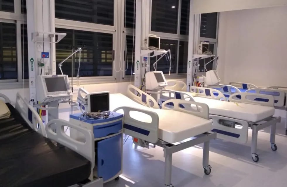 El Hospital Alejandro Gutiérrez de Venado Tuerto sumó diez plazas de terapia intensiva a principios de año. (Gobierno de Santa Fe)