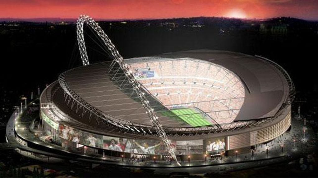 El remodelado estadio de Wembley es una de las perlitas inglesas (Foto: Web).