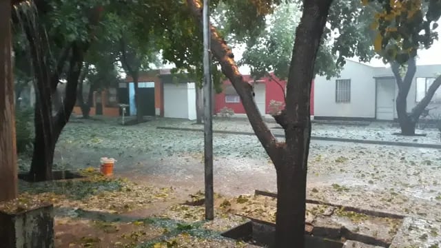 Tormenta en General Alvear