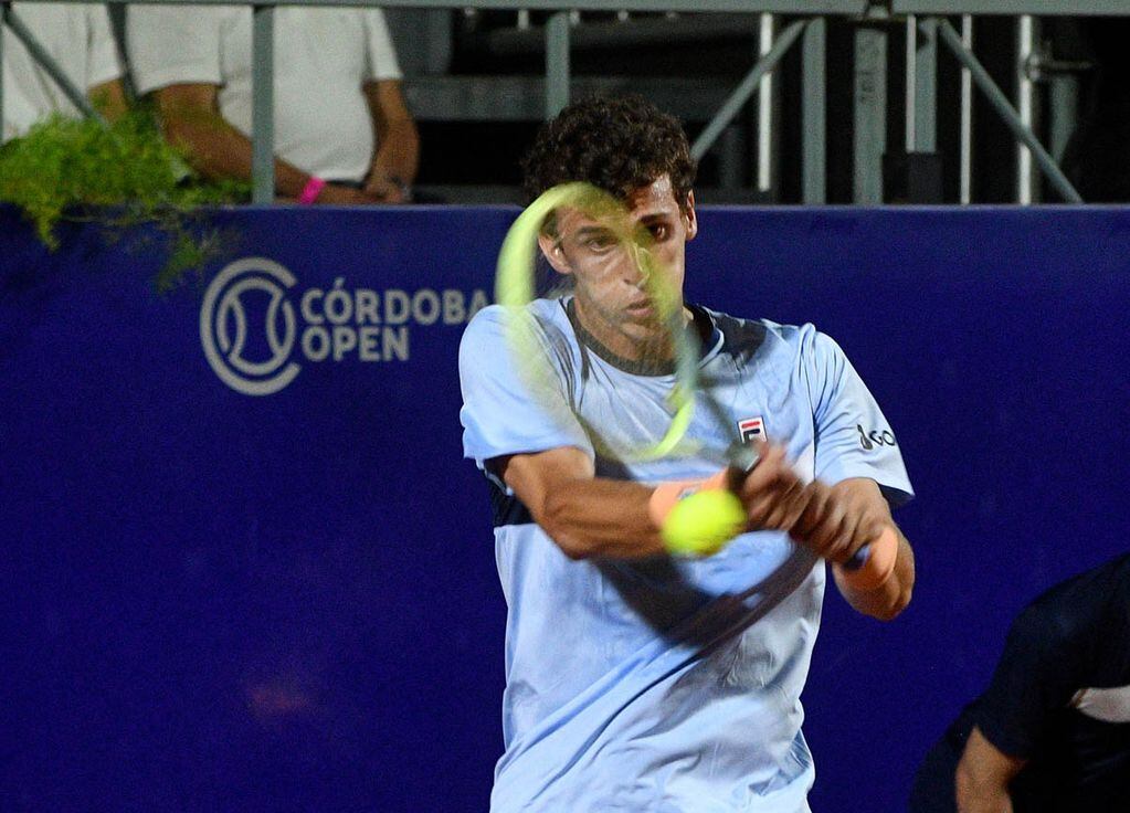 Diego Schwartzman vs Juan Manuel Cerúndolo, en el Córdoba Open (Telam)