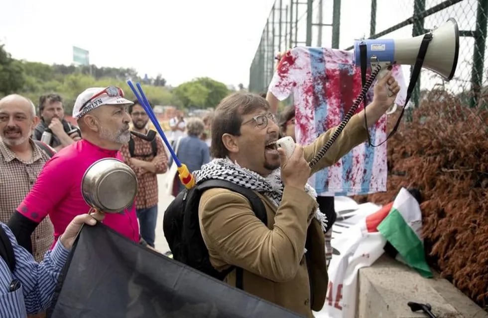La marcha a favor de Palestina