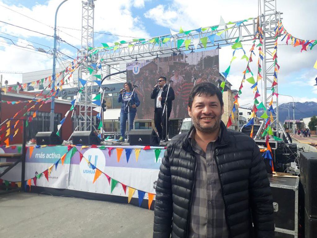 Secretario de Cultura David Ferreyra - Ushuaia 2019