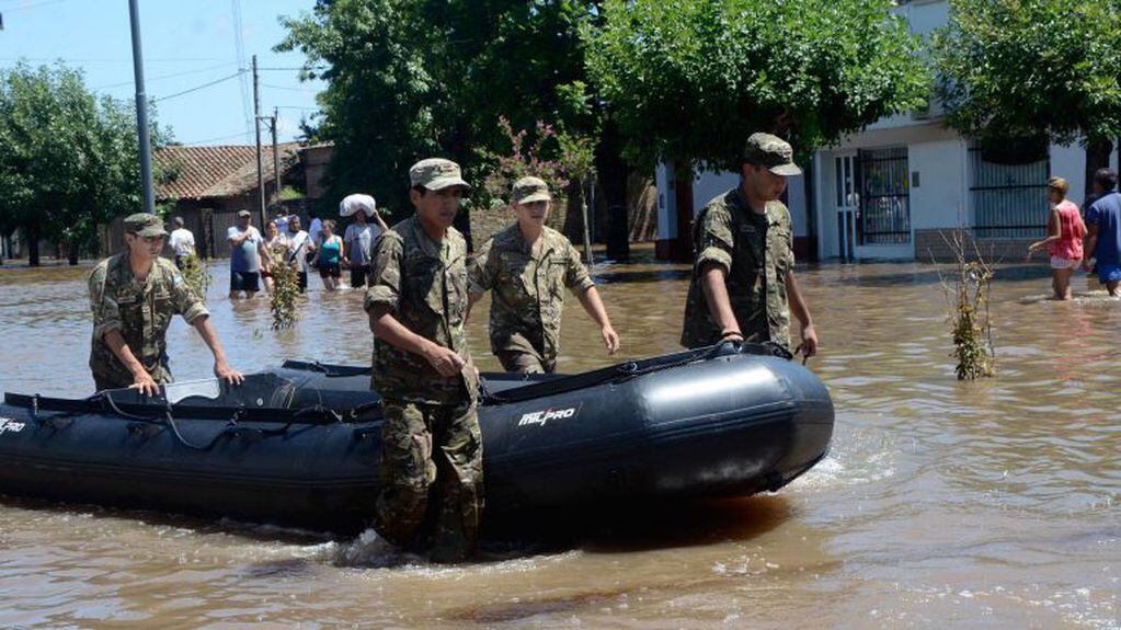 Nación envía ayuda a los afectados por las inundaciones en Santa Fe