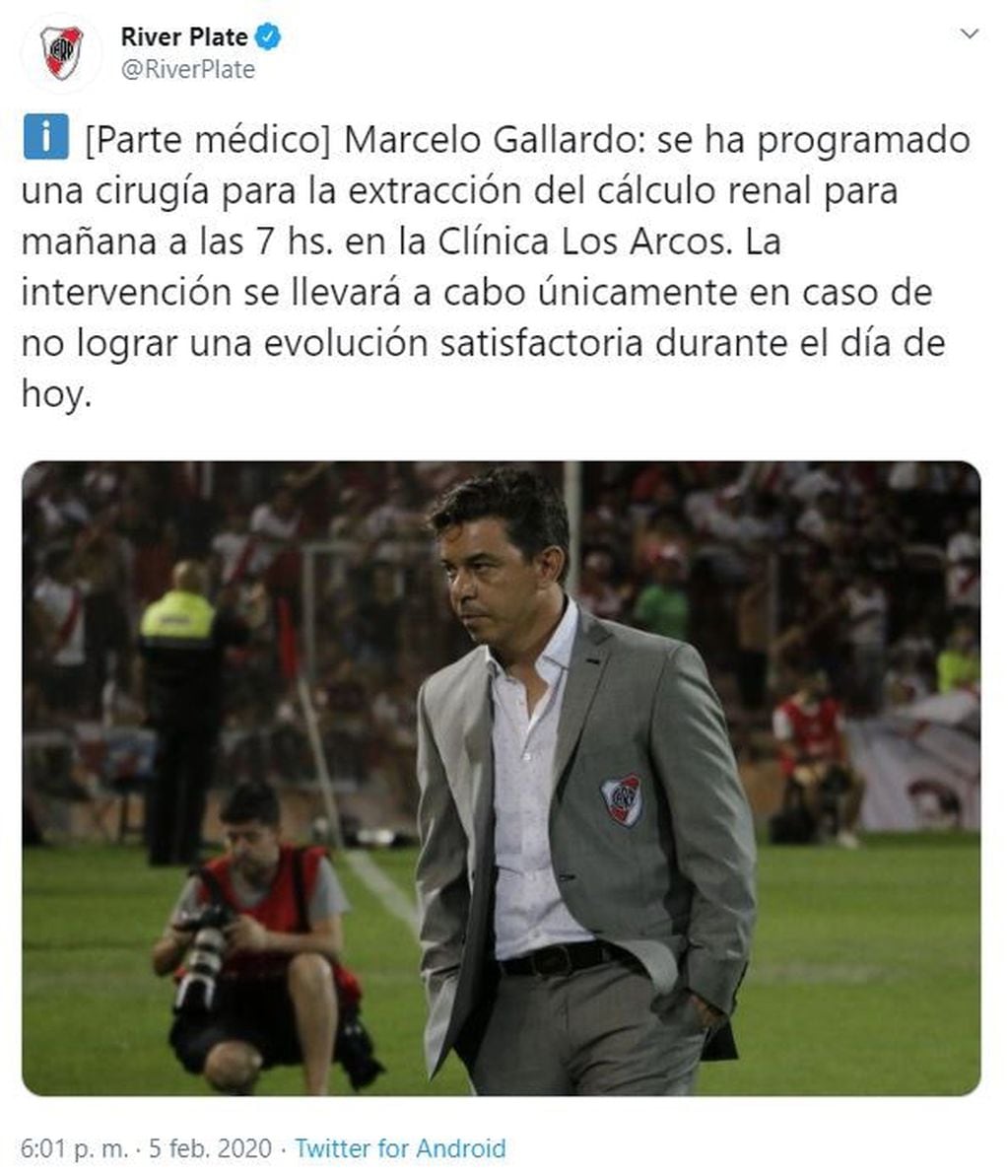 Marcelo Gallardo (Foto:twitter)