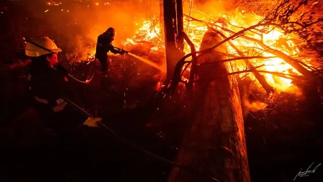 Incendios en la provincia de Salta.