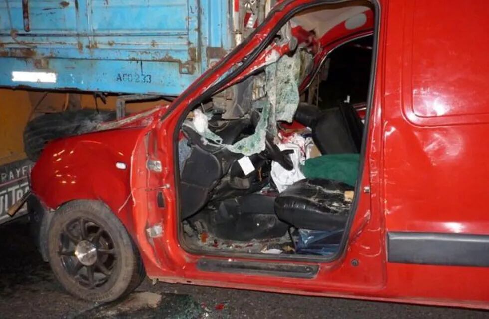Concejal pampeana sufrió un violento accidente (Infotec)