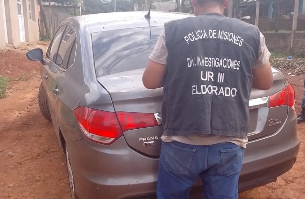 Recuperaron en Eldorado otro vehículo sustraído en Buenos Aires.