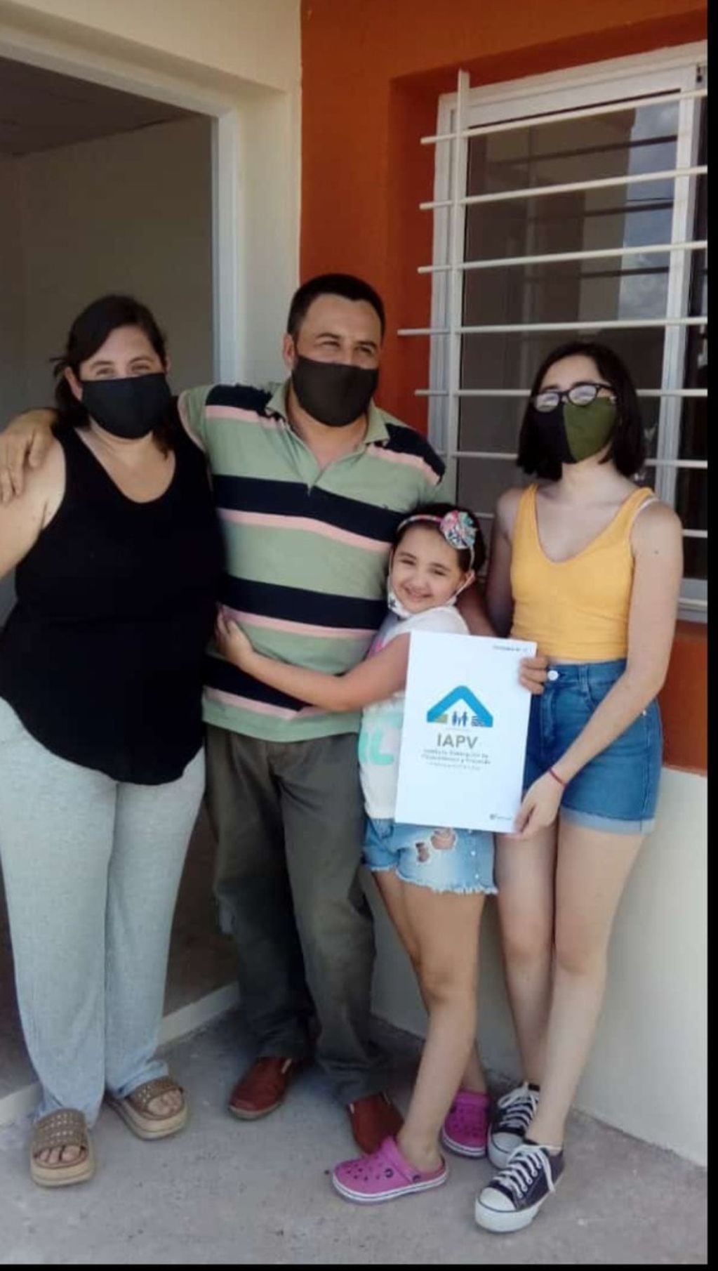 Familias de Gualeguaychú inician el 2021 con techo propio